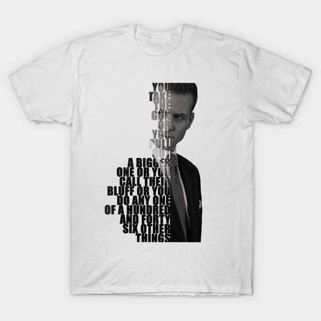 Harvey Specter - You Take The Gun T-Shirt by The Architect Shop